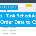 Cronjob | Task Schedule | Export Order Data to CSV